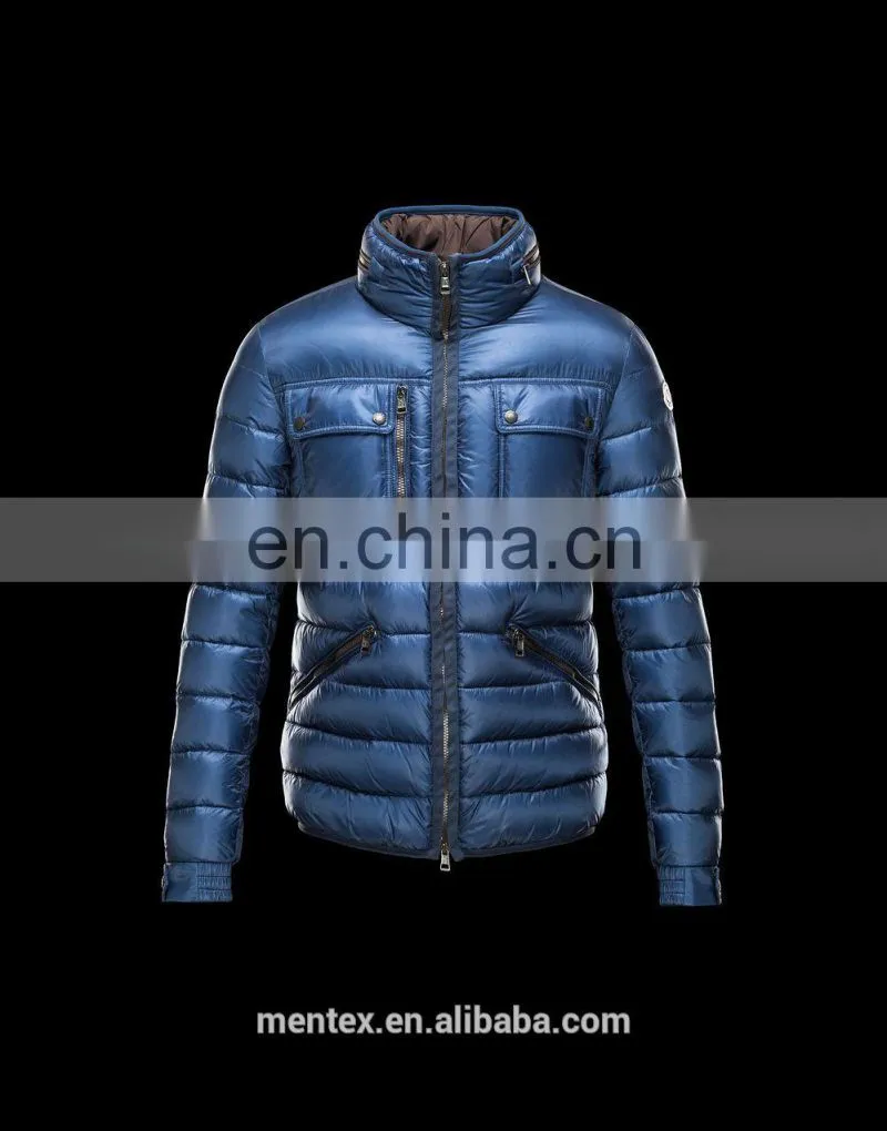 Men Warm Down Coat with detachable hood