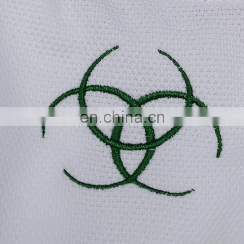 100% polyester customized white embroidery hockey jersey