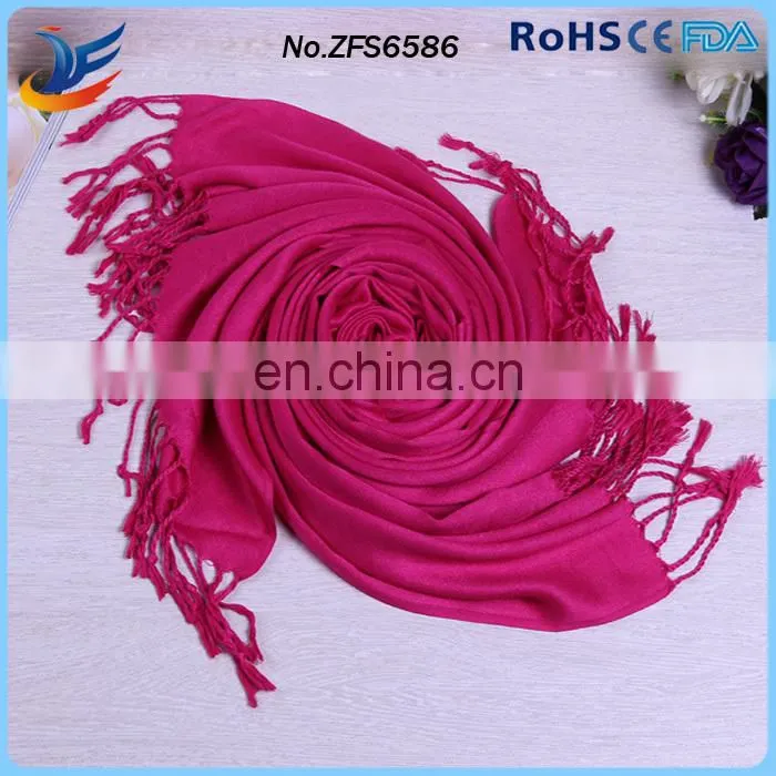 custom high quality pure cashmere scarf