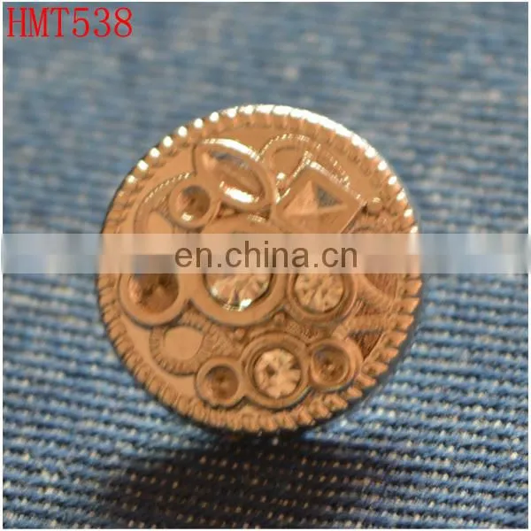 jeans buttons with crystal diamond