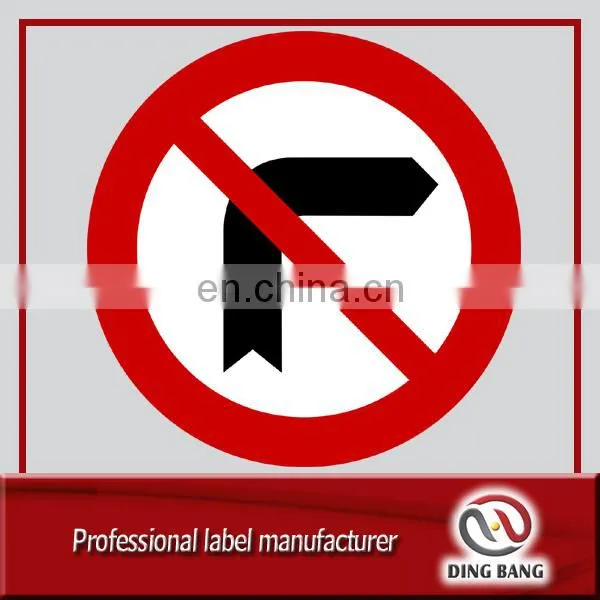 DB cheap custom metal printable road sign