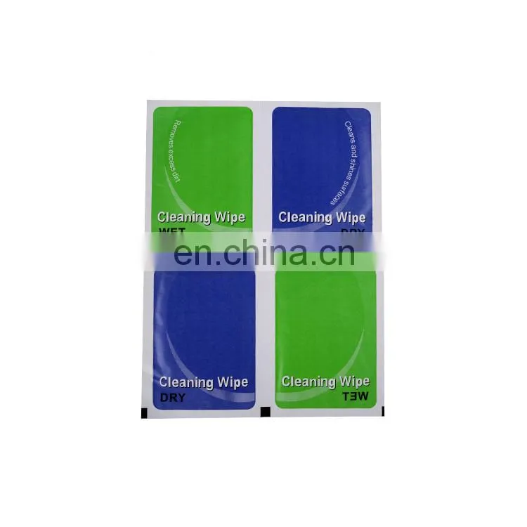 advertisement custom made lcd wet dry screen wipes