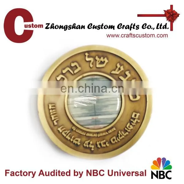 Custom unique cut out coin enamel military police challenge coin