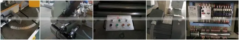 Arbitrary Angles PVC Window Door Double Head Cutting Machine