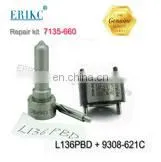 Diesel Injector Nozzle L087PBD Control Valve 9308-621c Common Rail Fuel Injection Repair Kits 7135-644 for Delphi EJBR04101D
