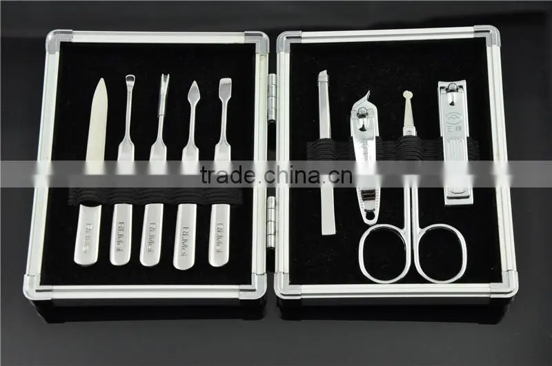Professional lady's manicure set,cosmetic kits,grooming kit