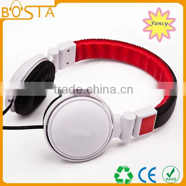 Fun color communication stereo hifi good quality high end headphone