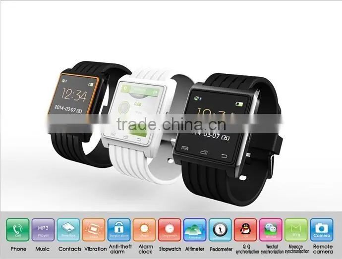 bluetooth Watch for android smartphone U3 smart watch