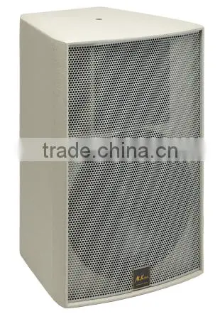 12" white stage speaker, horn speaker