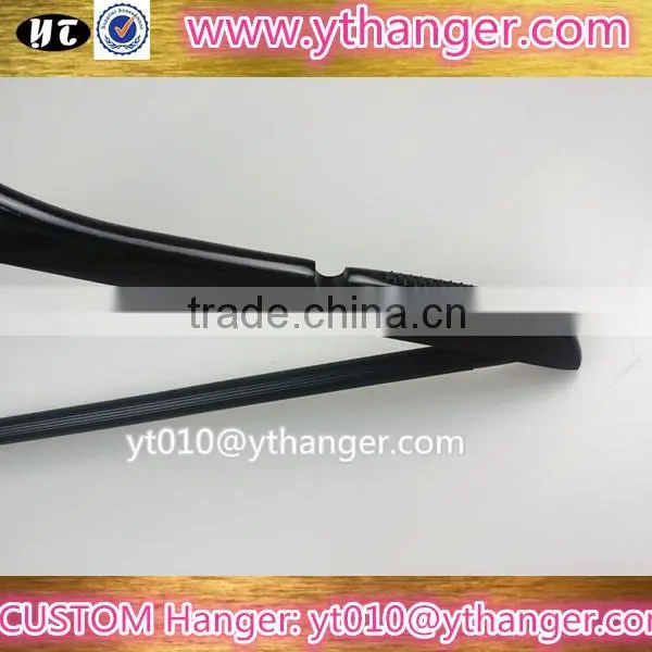 YY0528 bulk cheap flat wooden hanger hotel closet hanger