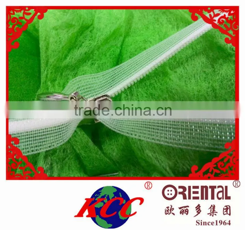 3# KCC invisible zipper with transparent tape