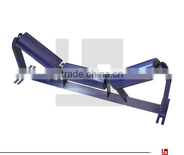 overhead trolley conveyor with rubber lagging pulley and gear box