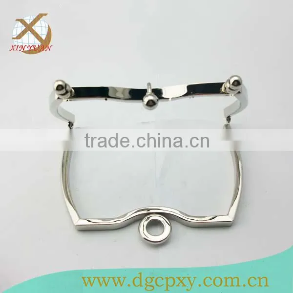beautiful shape metal purse frame smart lock