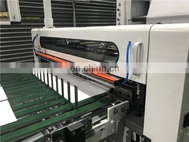 UTHQ1100K Automatic Dutch oven fryer parchment oil wax paper cross cutting sheeting machine