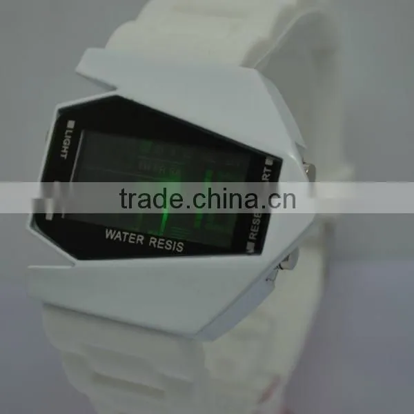 Fly design alarm clock stop watch smart led watch