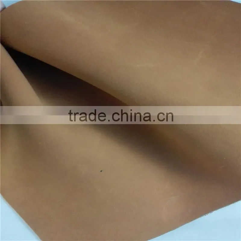 China cow finish belt leather factory for men belt backing