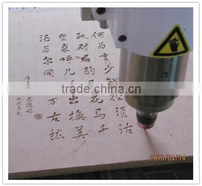 Low Cost Wood CNC Router Engraver Machinery for Advertisement