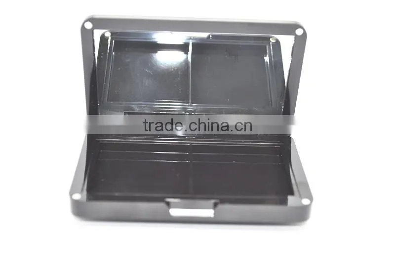 Square magnet compact case with mirror,makeup case