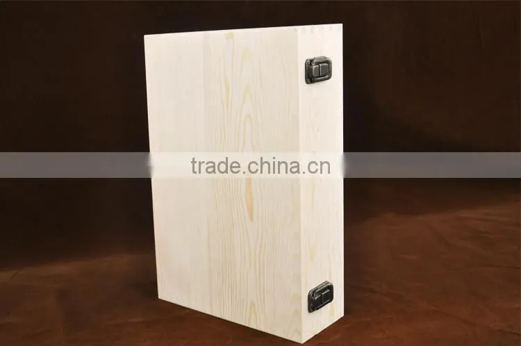 Essential oil use wood material cheap box wooden box
