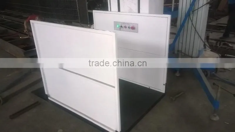 Profesional design home wheelchair lift platform