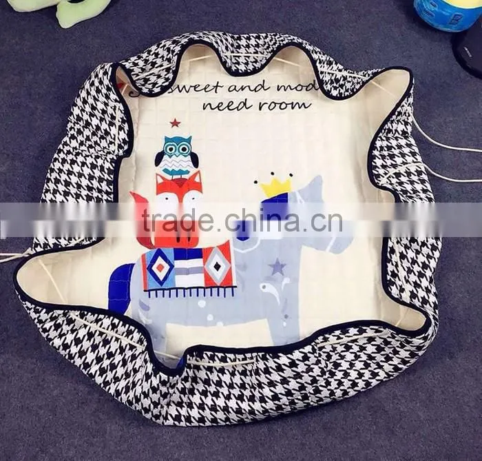 Baby Crawling Mats toy storage folding play mat