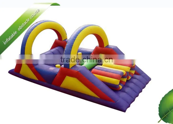 Ultimate fun inflatable obstacle course for children's challenging race,inflatable obstacle course