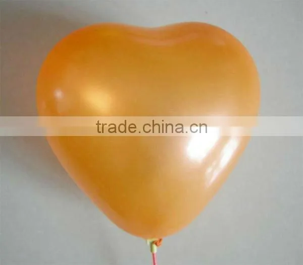 Colorful heart latex balloon for sales promotion