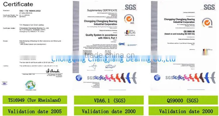 CJB Superior Performance Automotive Water Pump Bearings