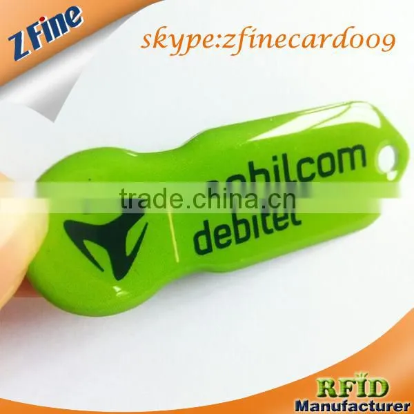 China supplier shaped plastic playing pvc gift card with hole punch