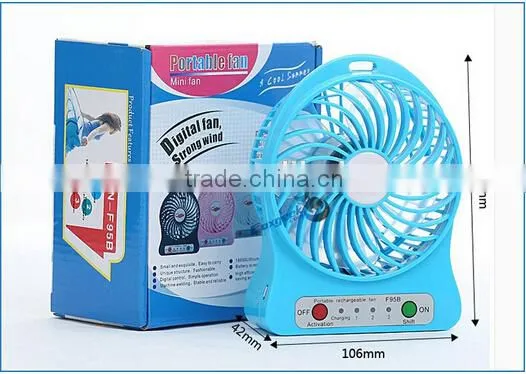 CE&ROHS strong wind quiet private mould battery and 5V DC plug usb mini fan/mini electric hand fan