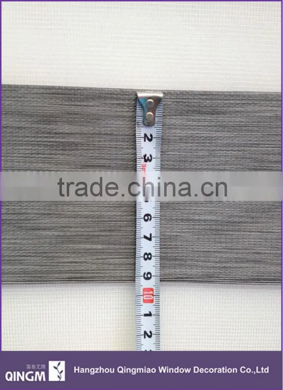 Popular zebra blinds finished product double layer blackout roller blinds curtain for window treatments