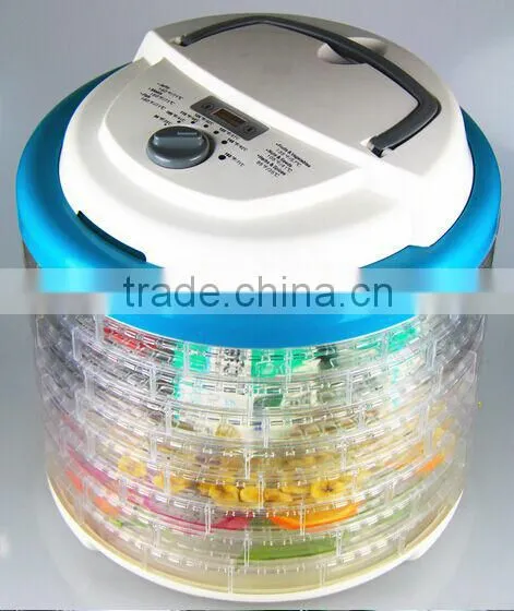 700W Electric Food Dehydrator With Dia Timer and Temperature Control With 12 Removable Trays FD-600B