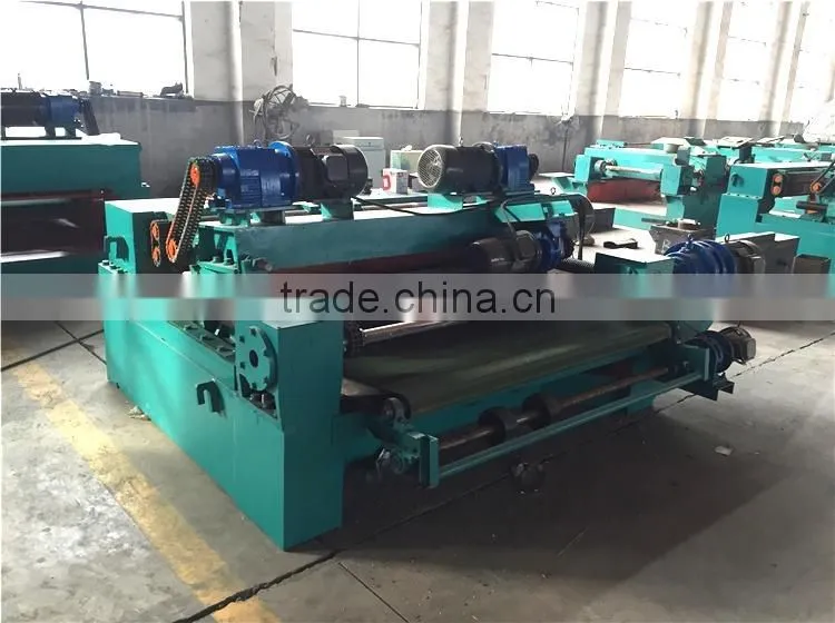 wood work machine sawing wood spindleless veneer lathe