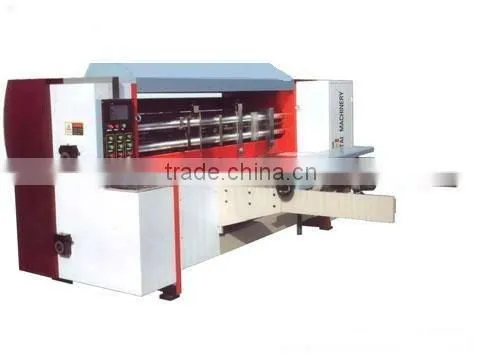high speed flexo printing&slotting&rotary die-cutting machine