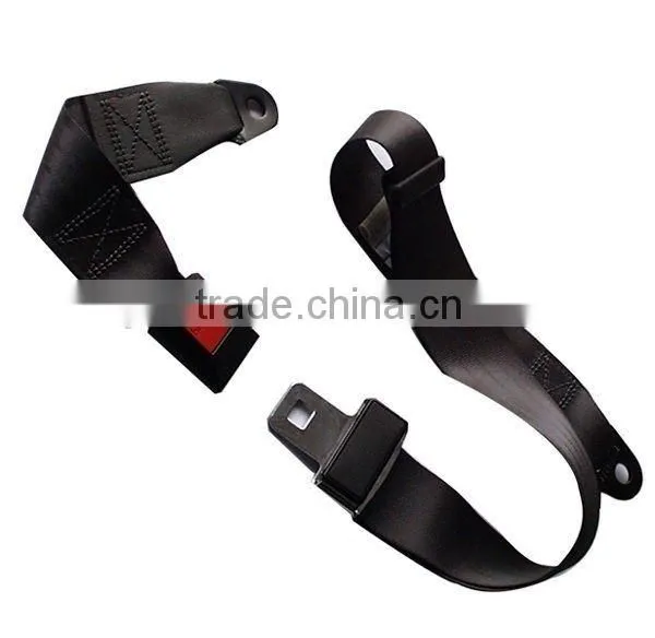 static two- points seat belt(black)