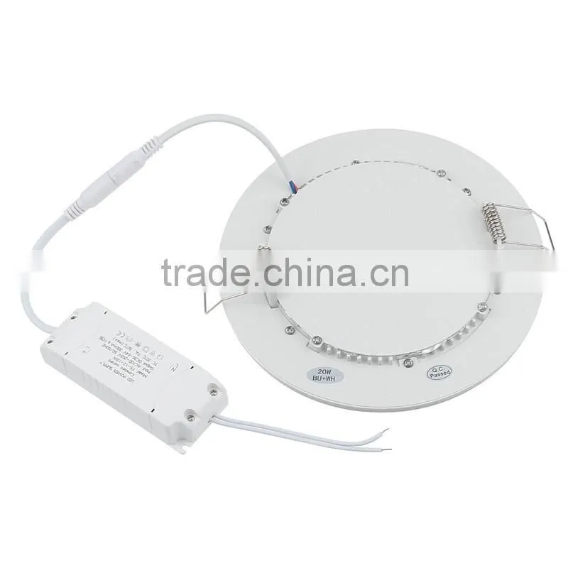 Hongzhun new product 6w 12w 18w glass panel with warranty 2 years