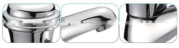 Top Selling Chrome and Copper Modern Basin Sink Taps