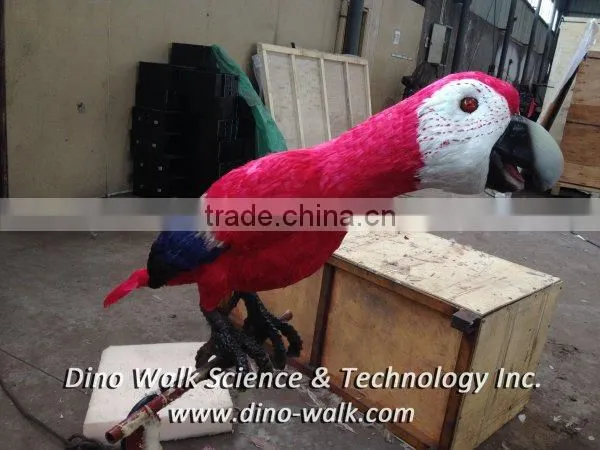 Animatronic animal parrot 0.6 meters long