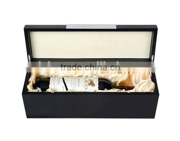 Fashion Unique Design Handmade wine glass leather box