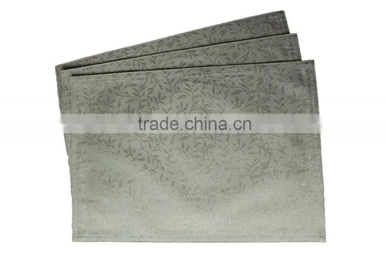 Polyester Colourful Dinning Jacquard Design Custom Made Placemats