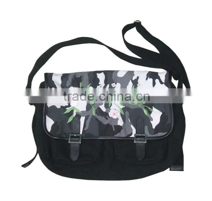 Cotton sling bag