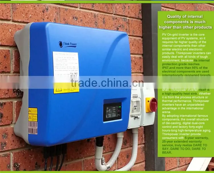 DC/AC 220V-240V Single Phase Solar Grid Power Inverter 2000w