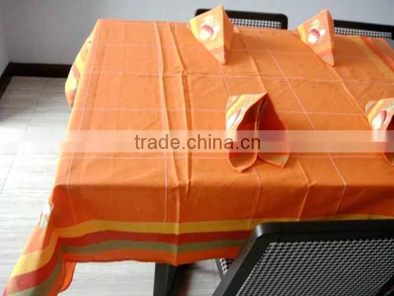 Embroidered Table cloth dish cloth