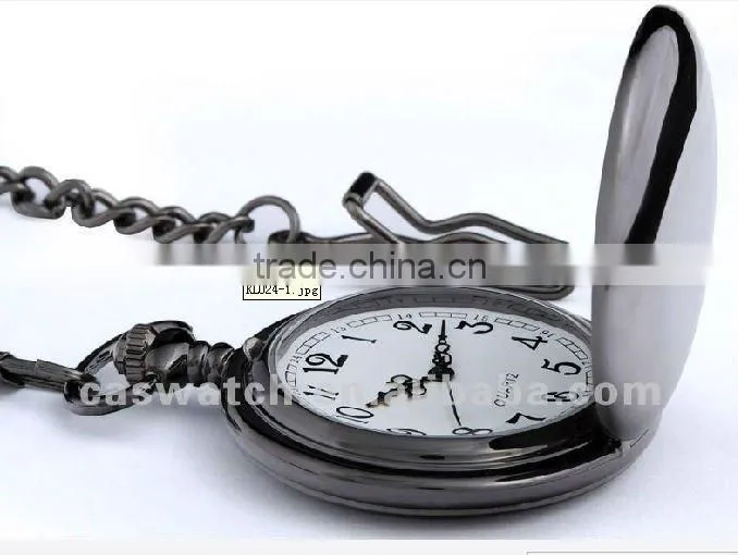 Modern design pocket watch with titanium case