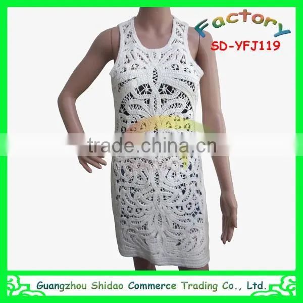 fashionable trendy high quality unique lace design women custom clothing