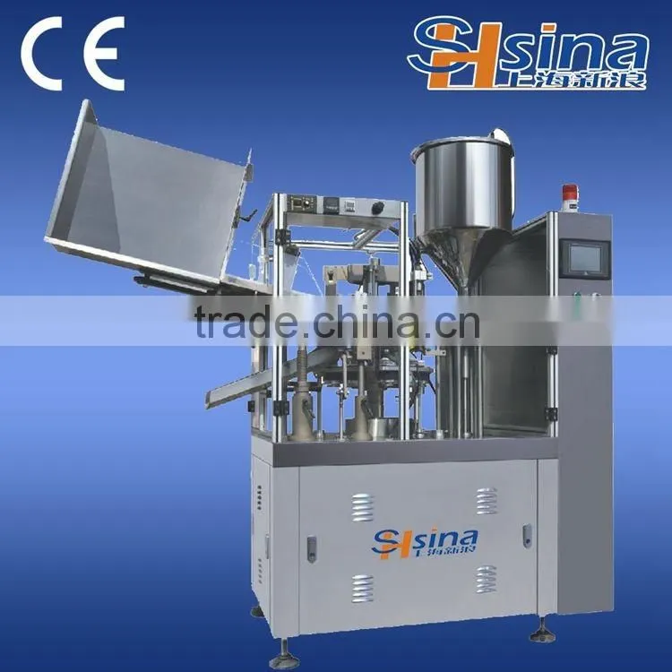 20160308 SXL-60 Automatic Plastic Tube Filling And Sealing Machine