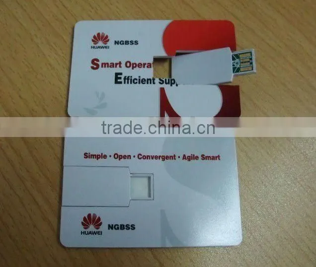 Credit card usb flash card+Full color logo printing+novel gift usb card