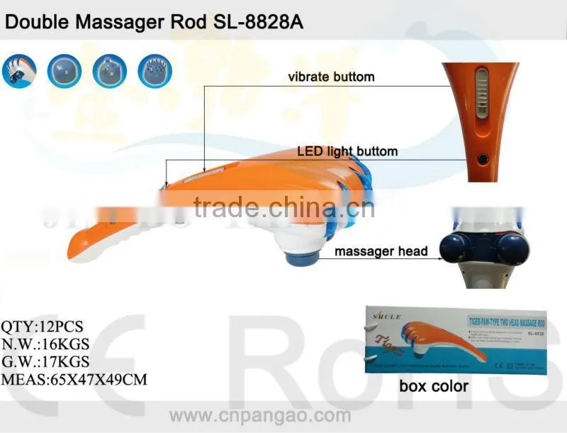 good health&small order accepted,double head vibrator health machine 8828A