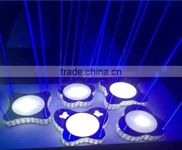 Fashion wine holder laser arylic single wine bottle holder wholesale
