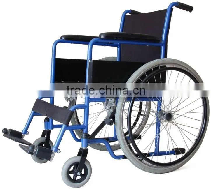 wheelchair wheel price Lightweight steel folding manual wheelchair